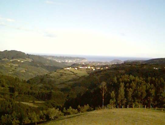 Vista de El Puntal desde el depósito del agua