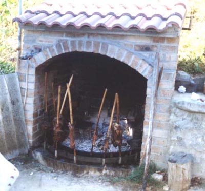 Parrilla y asador